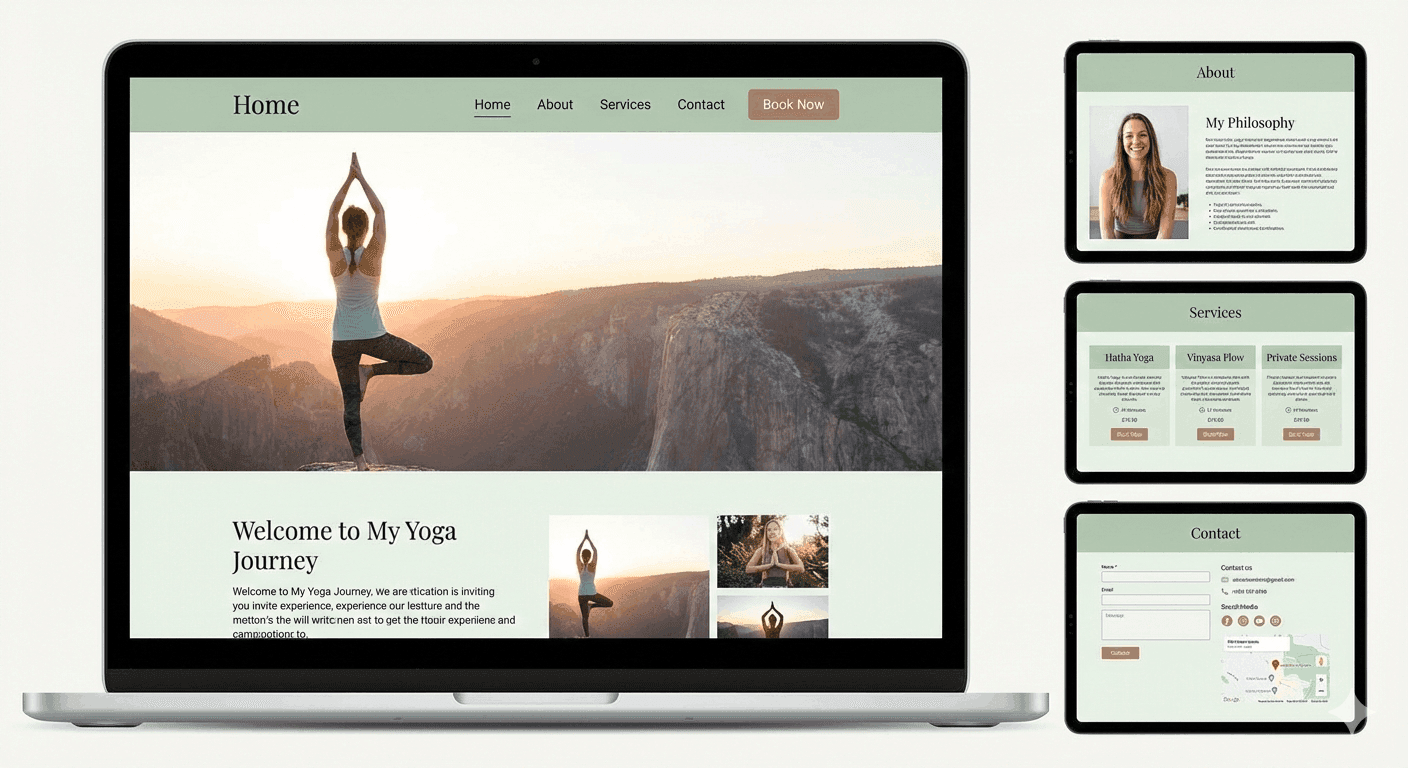 Yoga Studio Website